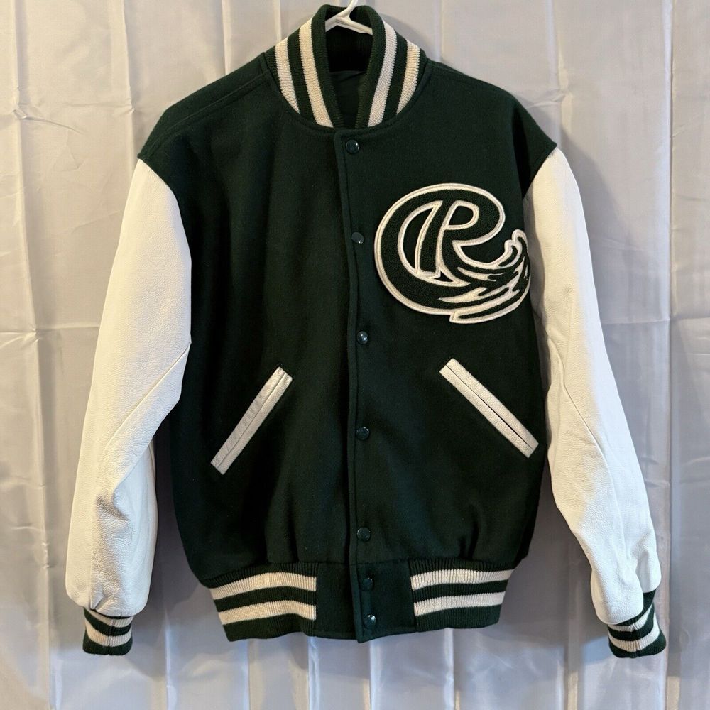 Vintage Roosevelt University‎ Lakers Letterman Varsity Jacket USA Adult Size S